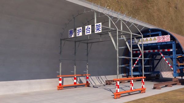 小河区隧道施工动画制作公司 - 隧道施工工艺和施工方法 - 隧道施工汇报动画视频 - bim 工程施工动画